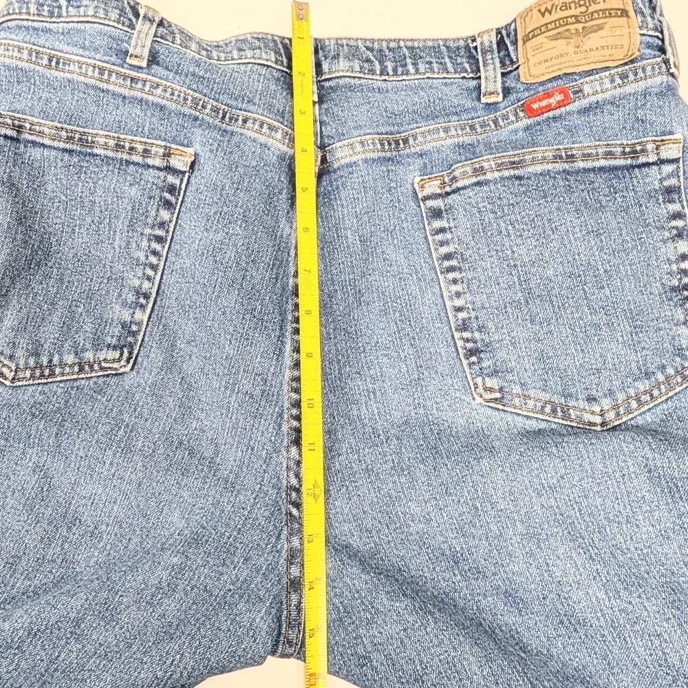 Wrangler Jeans Mens 38x32 Blue Denim Regular‎ Fit